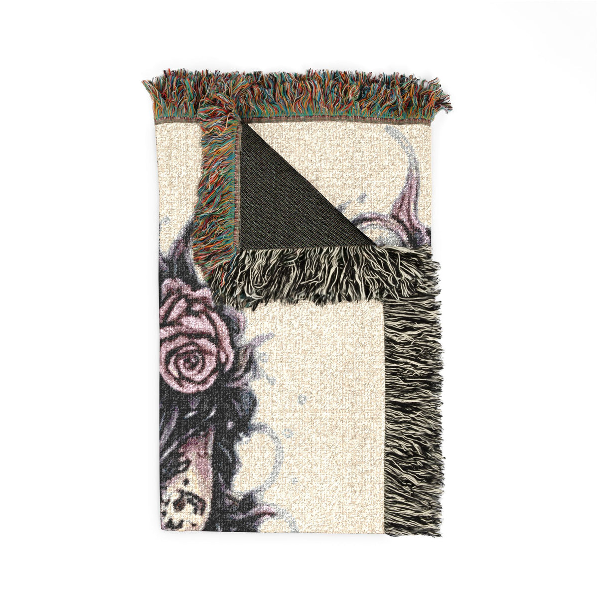 Tatted Fallen Angel Cozy Blanket